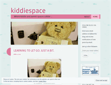 Tablet Screenshot of kiddiespace.net